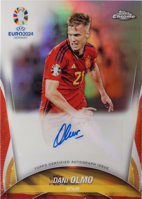 Dani Olmo trading card