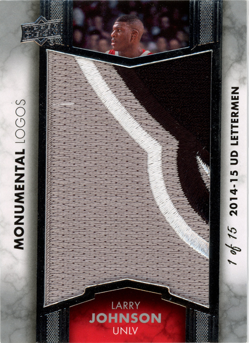 Larry Johnson trading card