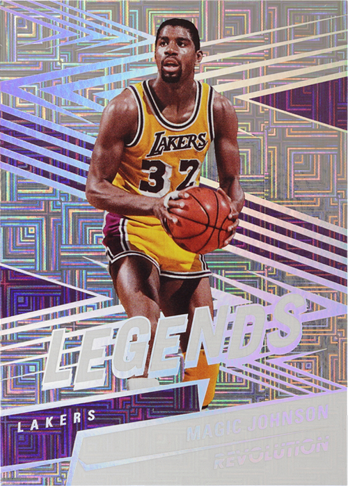 Magic Johnson trading card