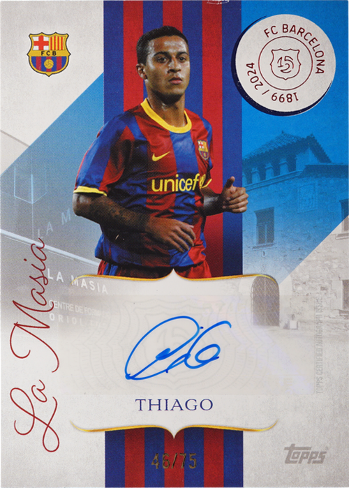 Thiago Alcântara trading card