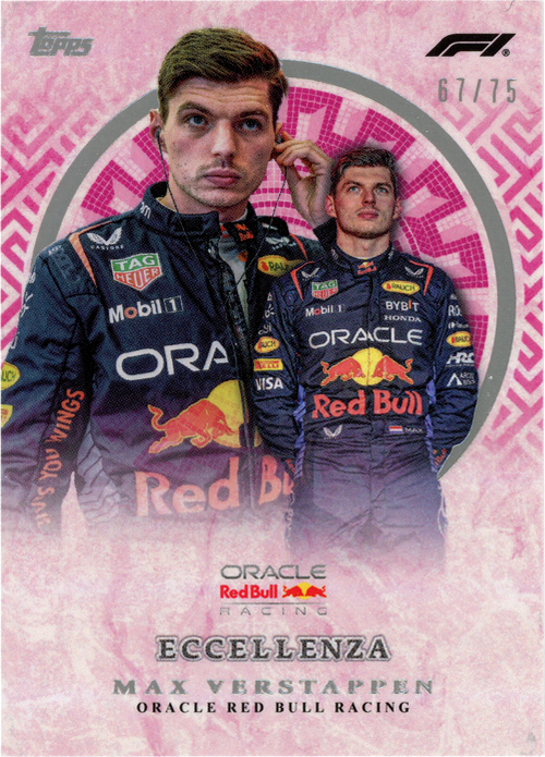 Max Verstappen trading card