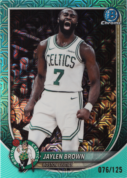 Jaylen Brown trading card