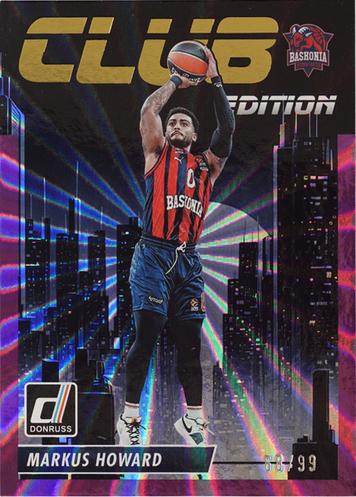 Markus Howard trading card