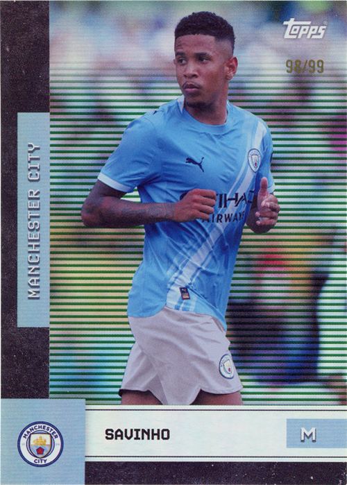 Savinho trading card