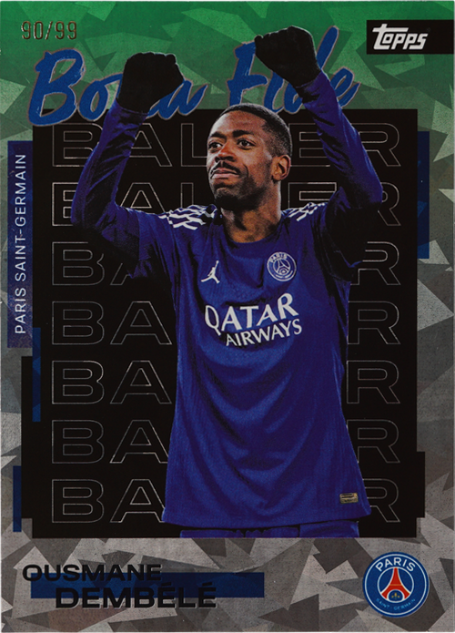 Ousmane Dembélé trading card
