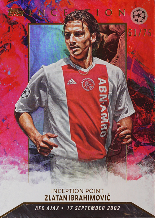 Zlatan Ibrahimovic trading card