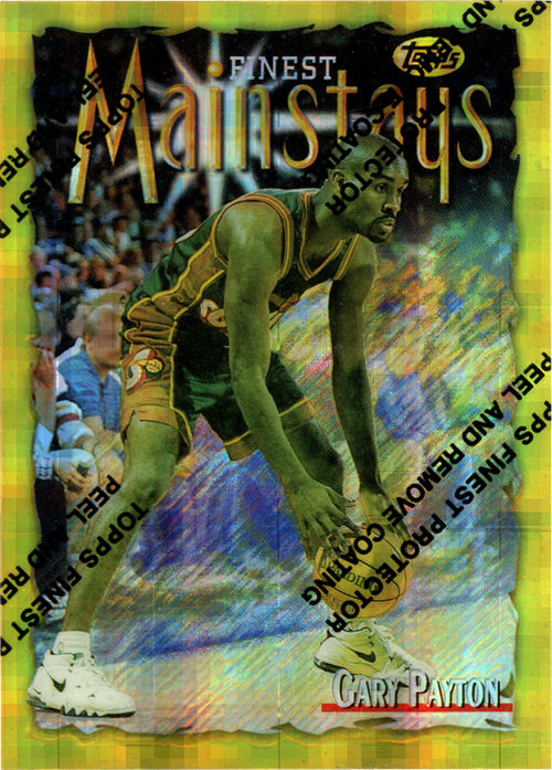 Gary Payton trading card
