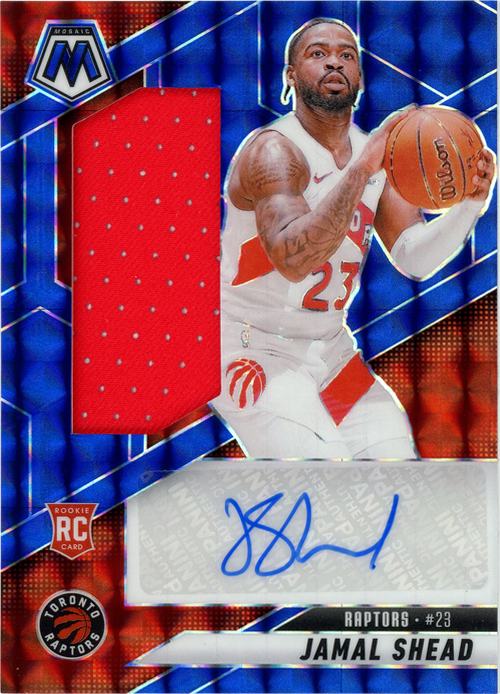Jamal Shead trading card