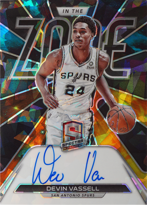 Devin Vassell trading card