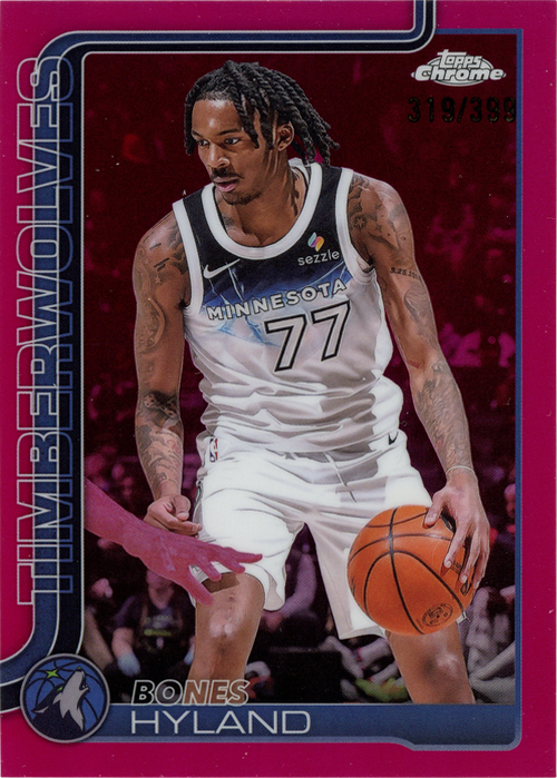 Bones Hyland trading card