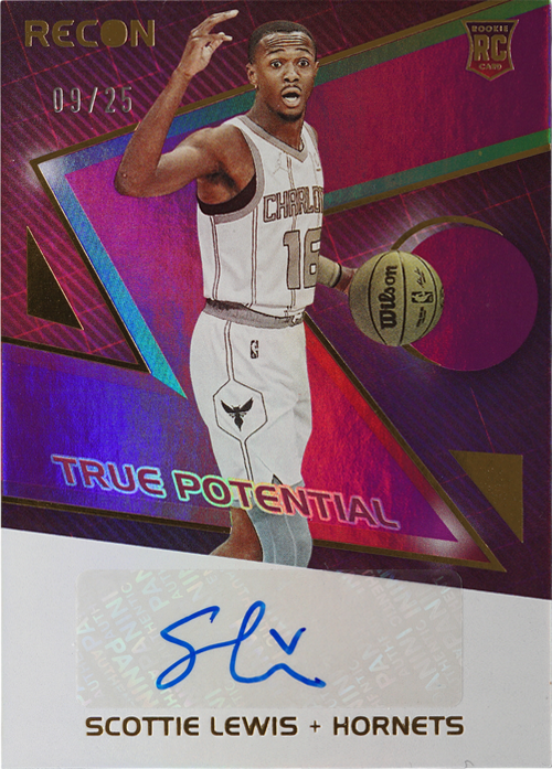 Scottie Lewis trading card