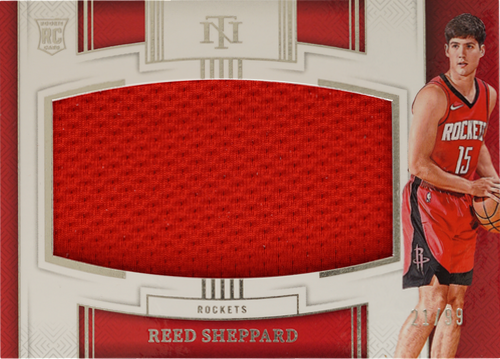 Reed Sheppard trading card