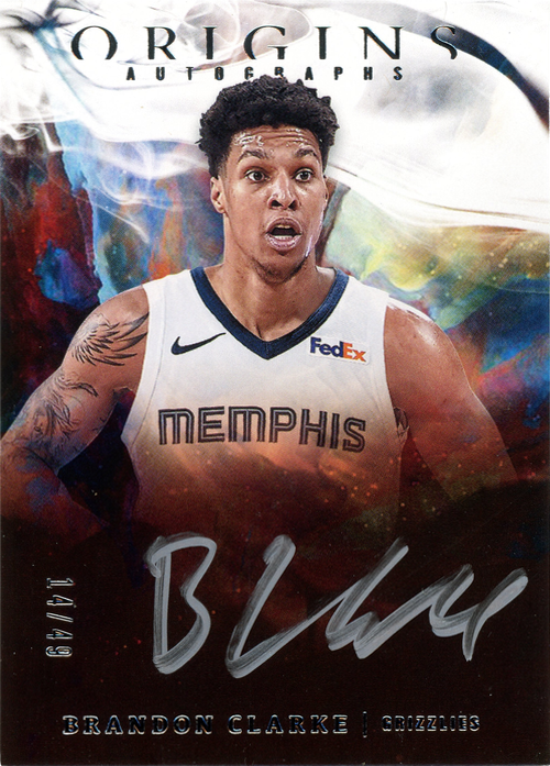 Brandon Clarke trading card