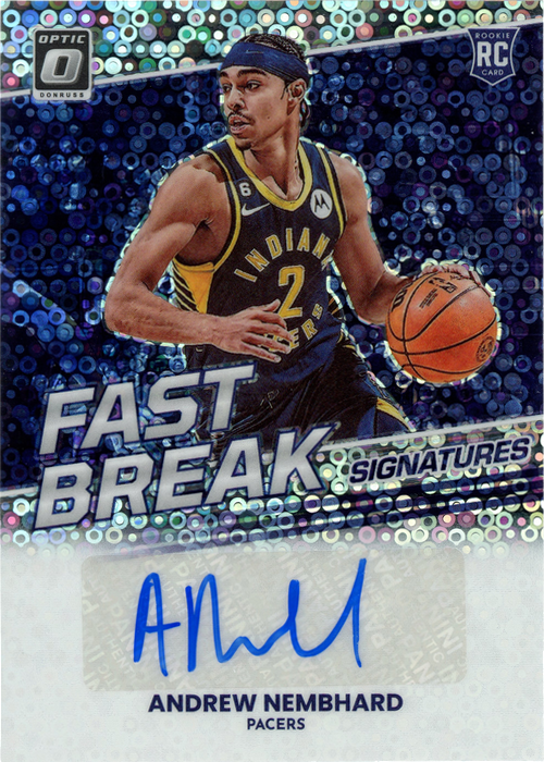 Andrew Nembhard trading card