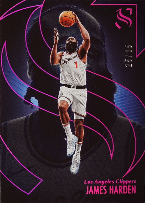 James Harden trading card