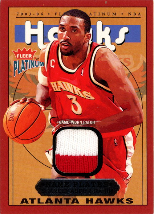 Shareef Abdur-Rahim trading card