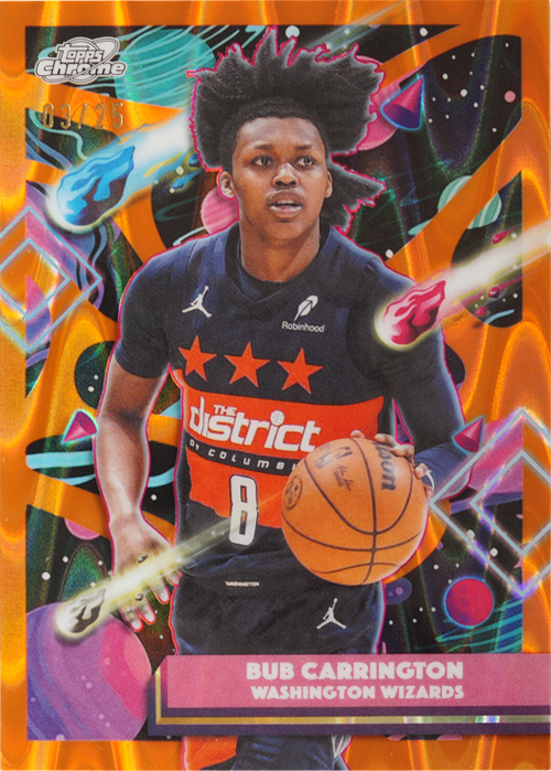 Bub Carrington trading card