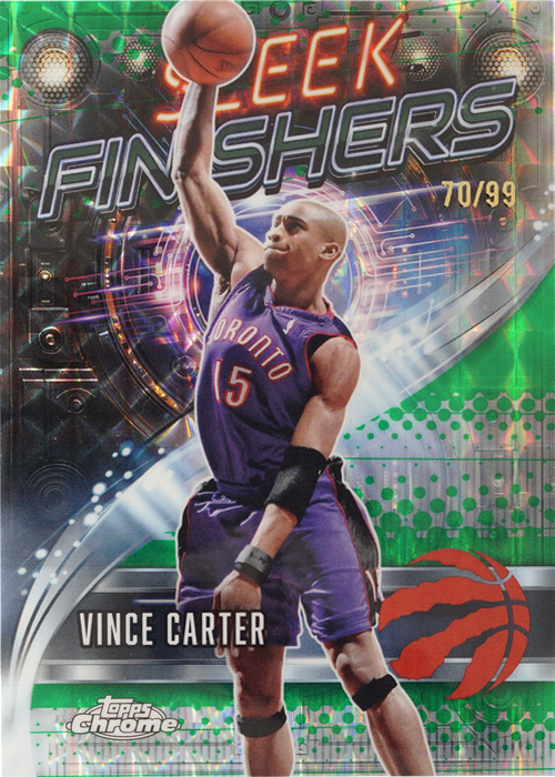 Vince Carter trading card