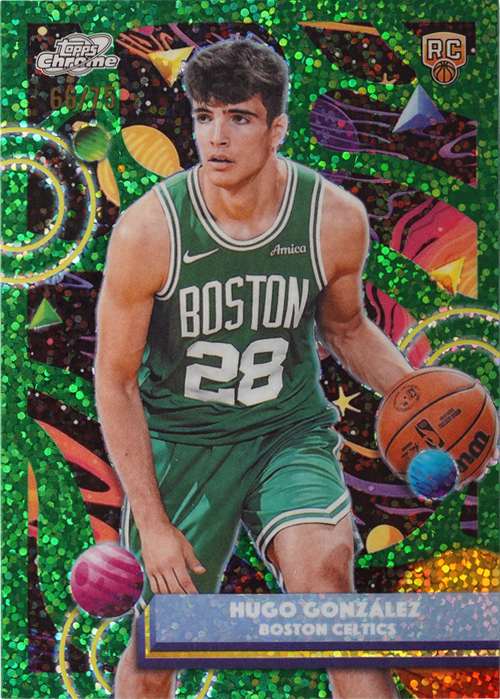 Hugo González trading card