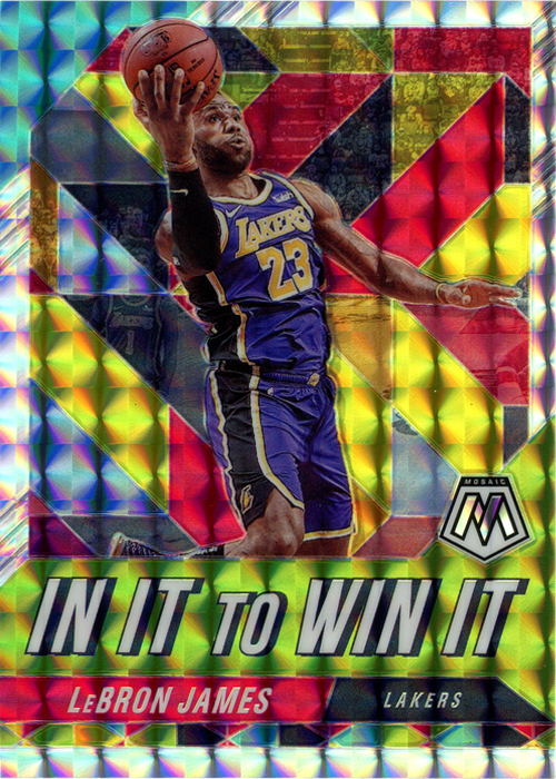LeBron James trading card