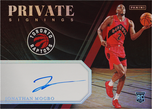 Jonathan Mogbo trading card