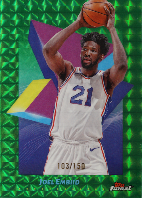Joel Embiid trading card