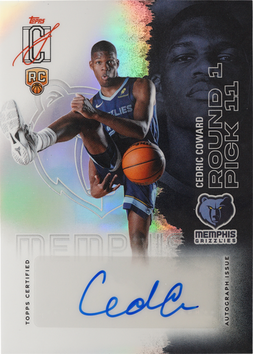 Cedric Coward trading card