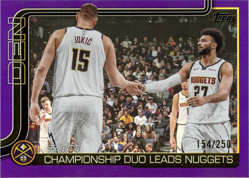 Nikola Jokic/Jamal Murray trading card