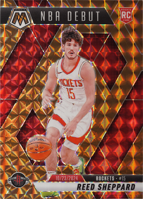Reed Sheppard trading card