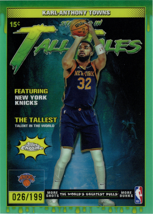 Karl-Anthony Towns trading card