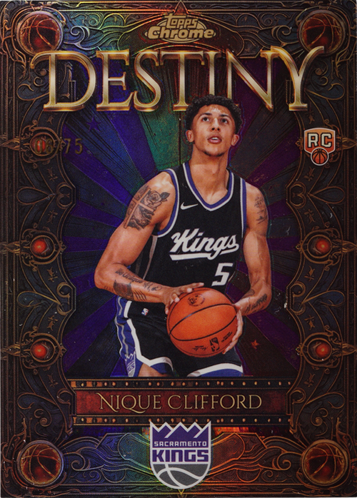 Nique Clifford trading card
