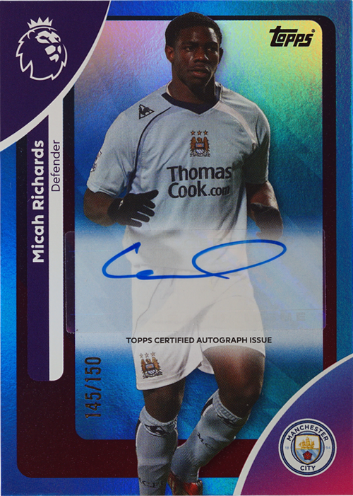 Micah Richards trading card