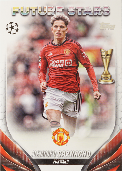 Alejandro Garnacho trading card
