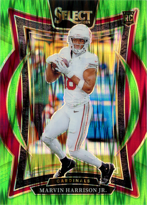 Marvin Harrison Jr. trading card