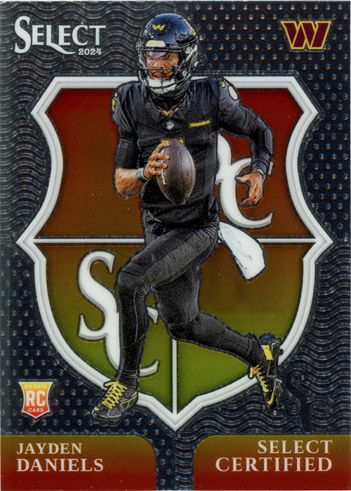 Jayden Daniels trading card