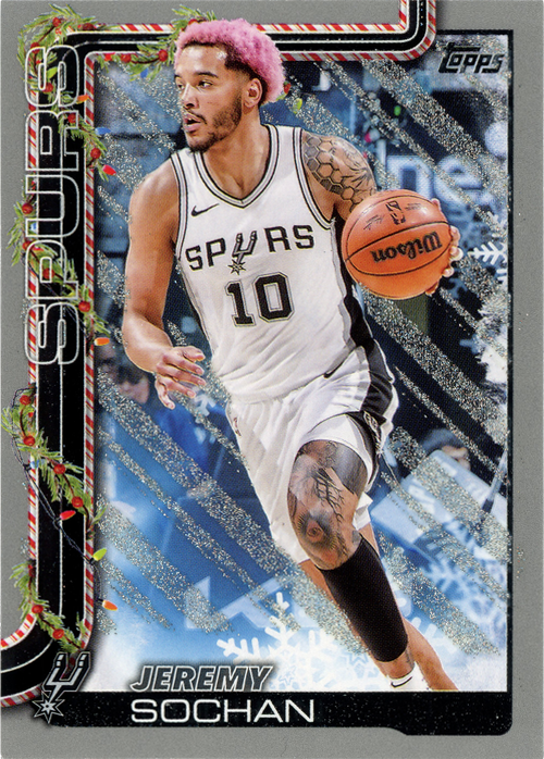 Jeremy Sochan trading card