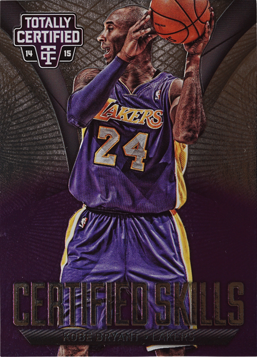 Kobe Bryant trading card