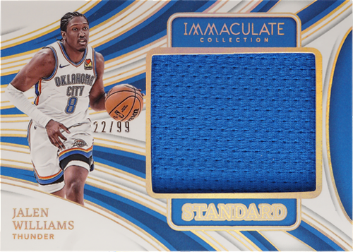 Jalen Williams trading card
