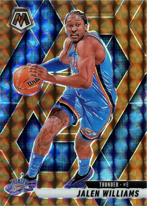 Jalen Williams trading card