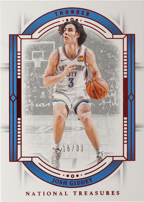 Josh Giddey trading card