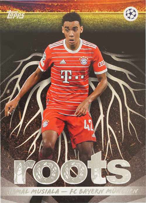 Jamal Musiala trading card