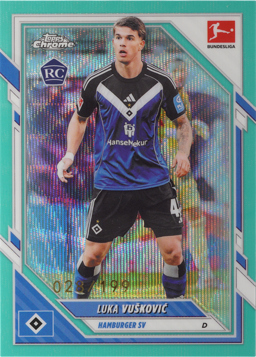 Luka Vuskovic trading card