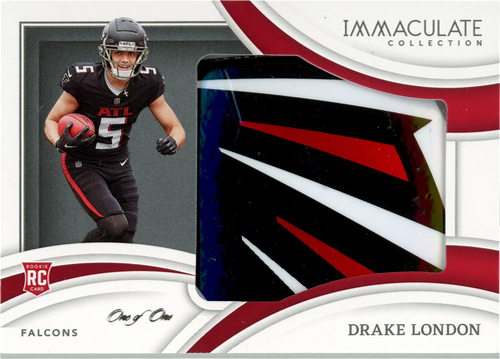 Drake London trading card