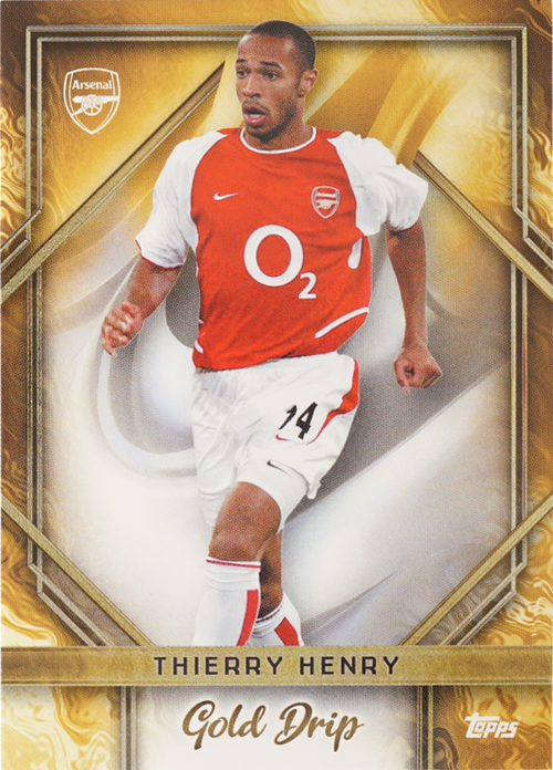 Thierry Henry trading card