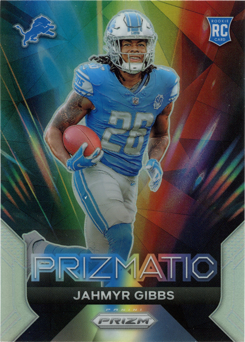 Jahmyr Gibbs trading card
