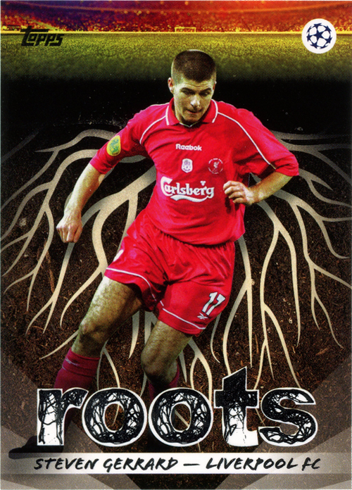 Steven Gerrard trading card