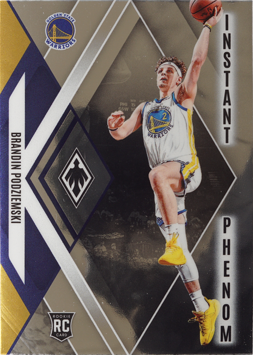 Brandin Podziemski trading card