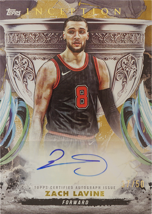 Zach Lavine trading card