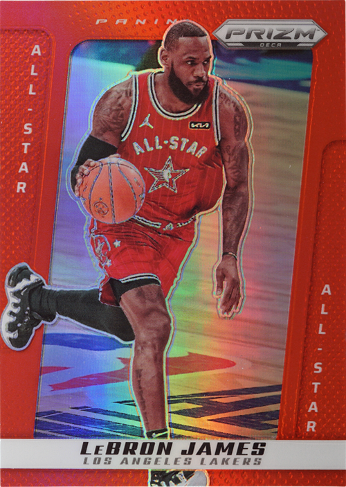 LeBron James trading card