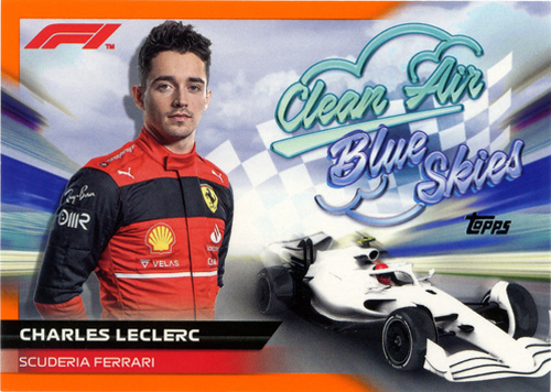Charles Leclerc trading card